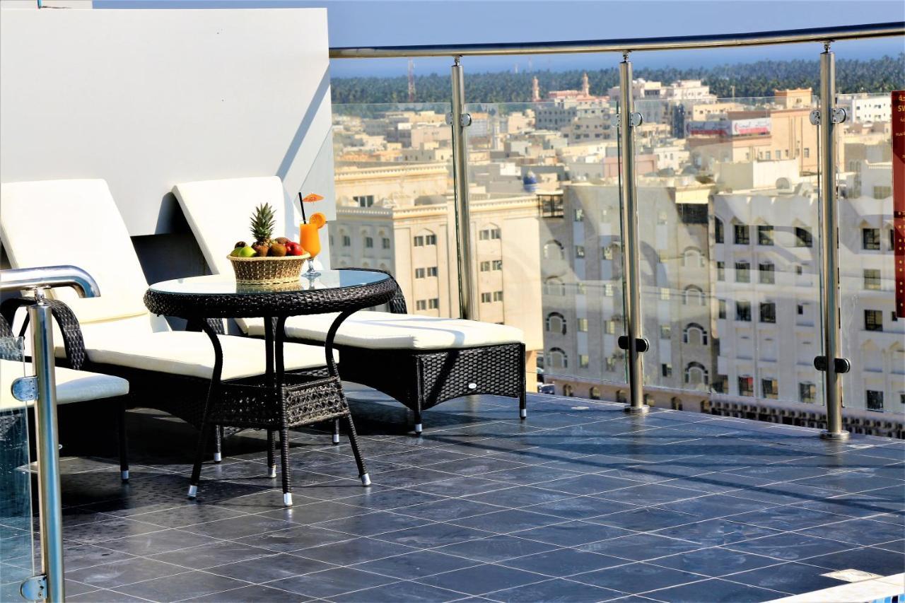 Al Dyafa Hotel Suites Szalála Kültér fotó